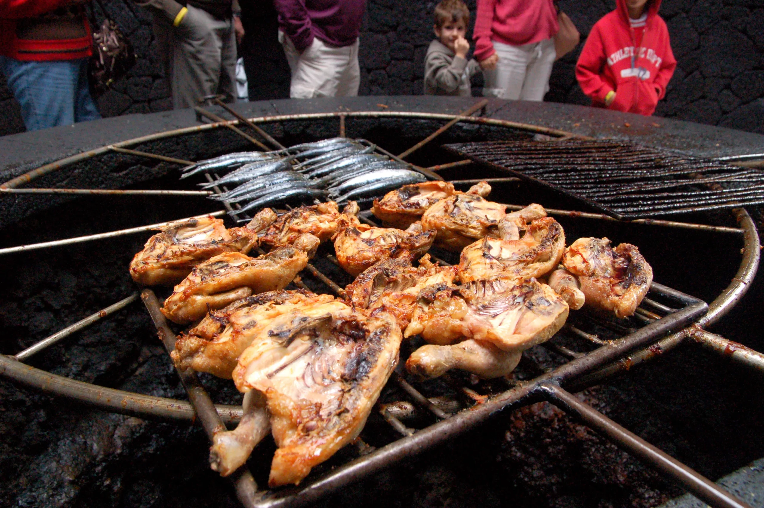 El Diablo Restaurant Cooking over volcanic heat.