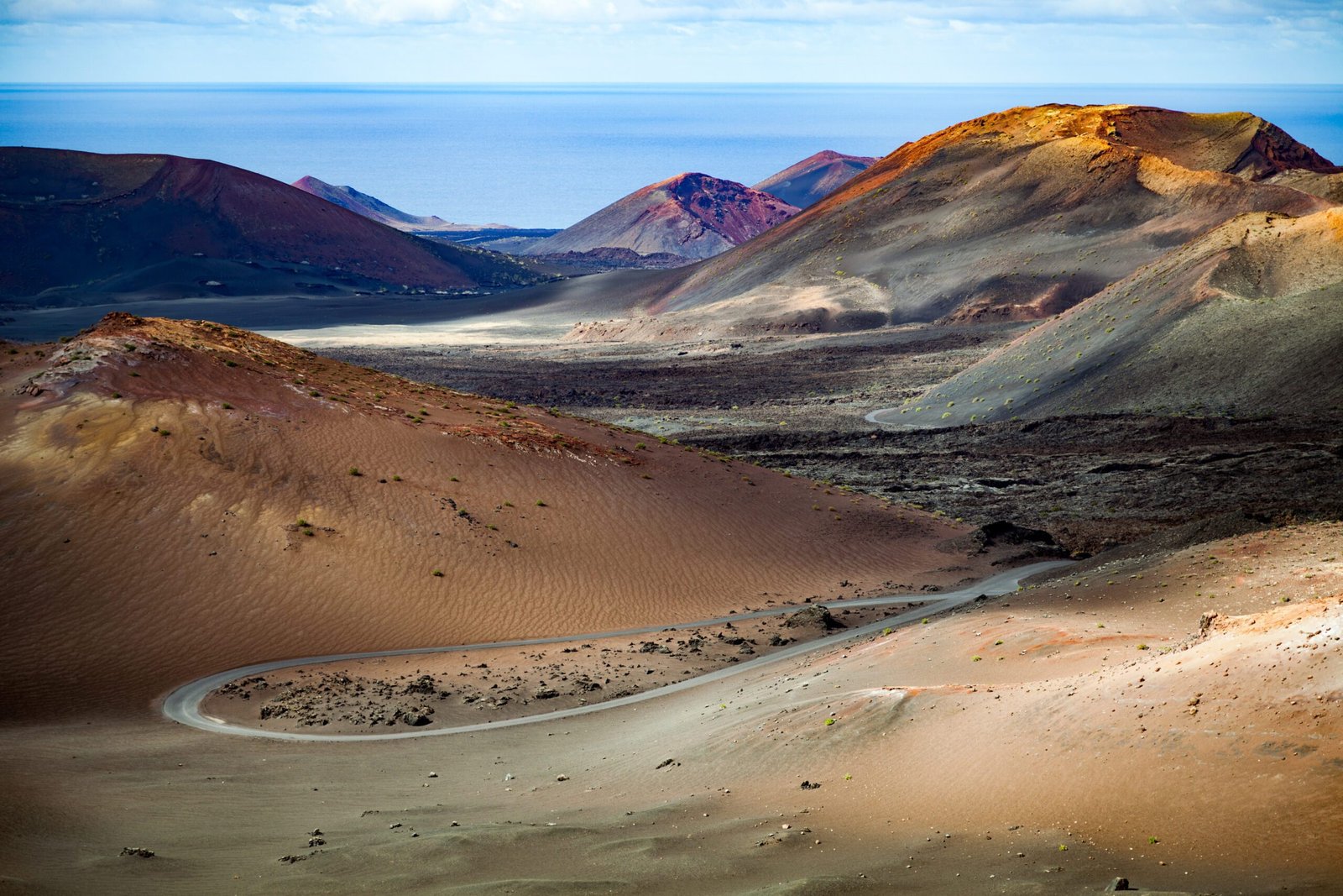 Timanfaya National ParkVolcanic landscape and unique trails.