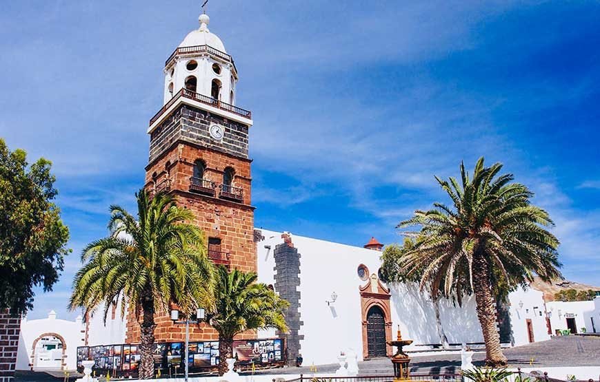 Teguise Market Sundays filled with crafts, tapas, and music.